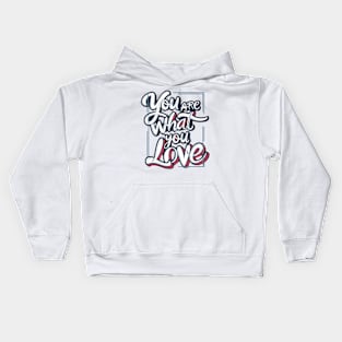 You are what you love Kids Hoodie